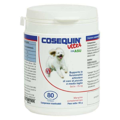 Cosequin Ulta Small&Medium 80 compresse per Cani Sotto i 25kg