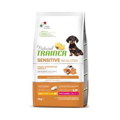Trainer Natural Small&toy Puppy&junior Sensitive Salmone