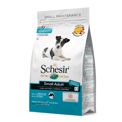 Schesir Dog Small Adult Mantenimento Ricco In Pesce