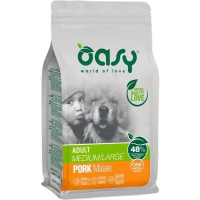 Oasy Dog One Protein Adult Medium/large Maiale