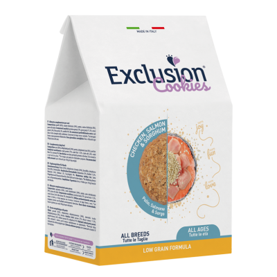 Exclusion Cookies Low Grain Chicken, Salmon & Sorghum 300g