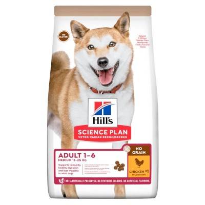 Hill's Science Plan No Grain Adult Medium Alimento Per Cani Con Pollo