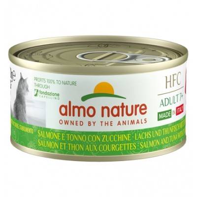 Almo Nature Hfc Complete Senior 7+ Salmone, Tonno E Zucchini 70g