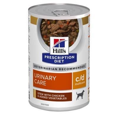 Hill's Prescription Diet Canine C/D Multicare Spezzatino al Pollo e Verdure 354g