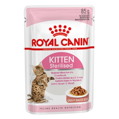 Royal Canin Kitten Sterilised Salsa Busta 85g