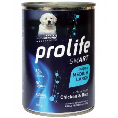 Prolife Smart Medium & Large Puppy Chicken & Rice 400g